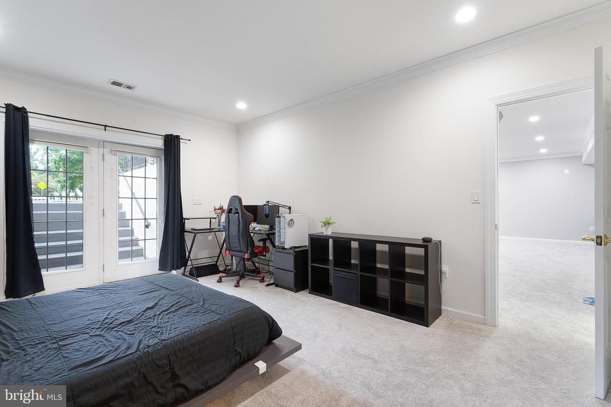 Bedroom, Home Office, Interior, Recessed Lighting