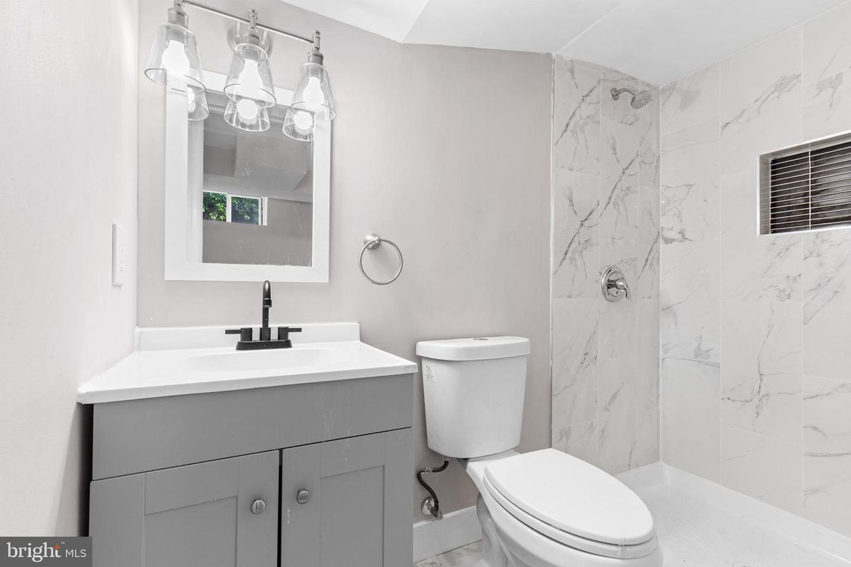 Bathroom, Interior, Marble Walls