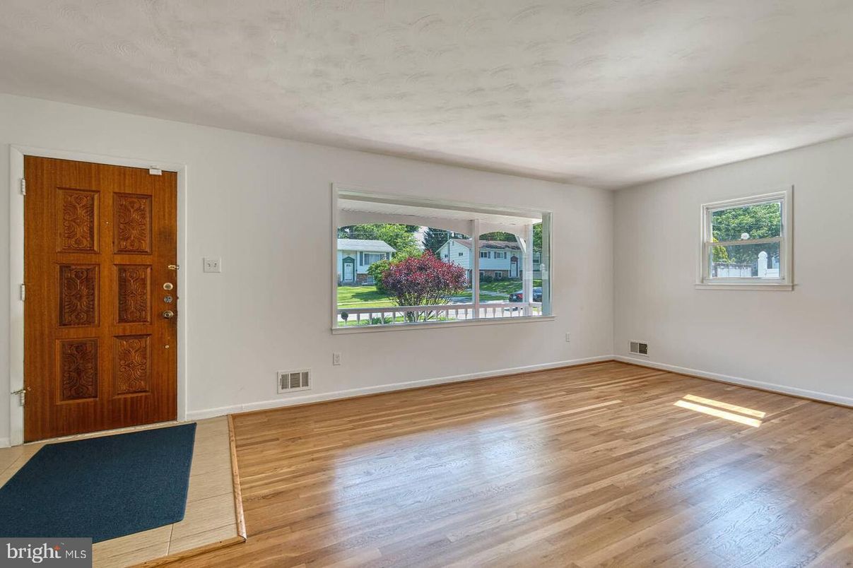 Empty room, Interior, Wood Texture Flooring