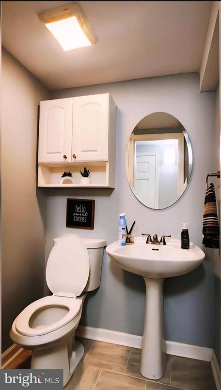 Bathroom, Interior, Wood Texture Flooring