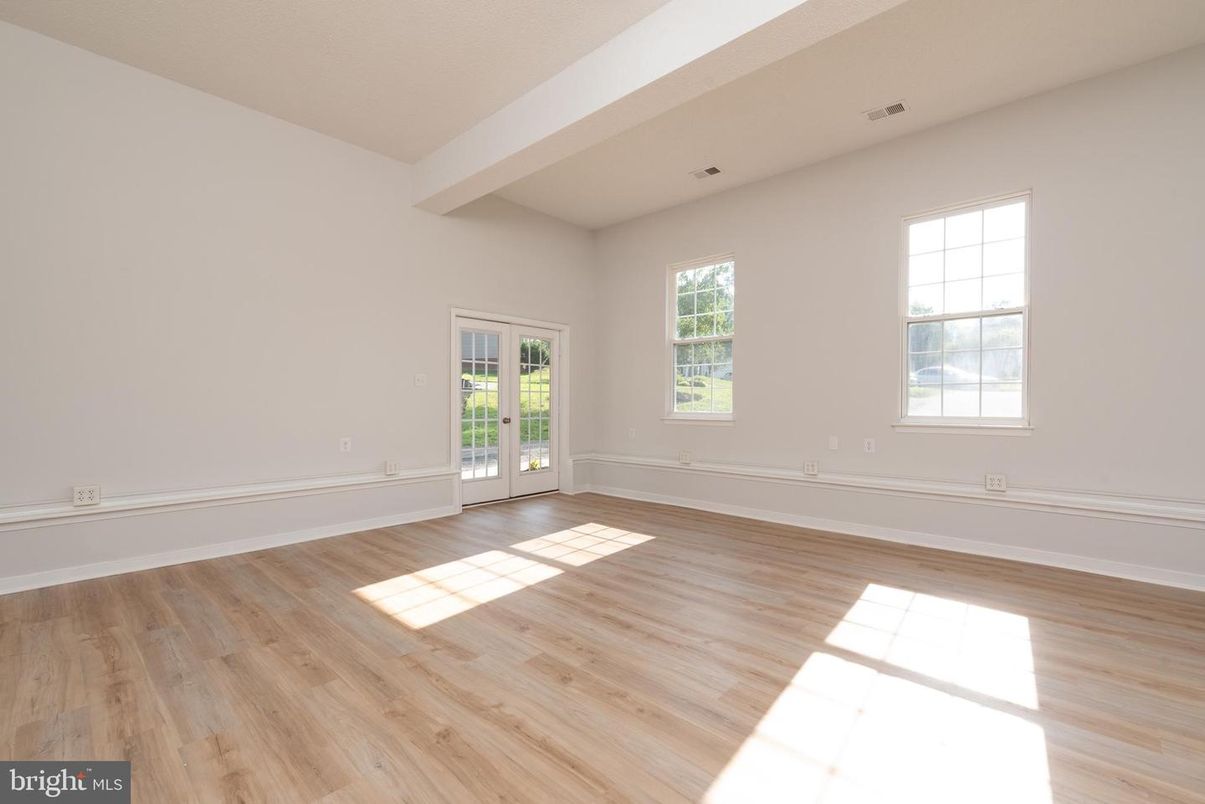 Empty room, Interior, Wood Texture Flooring