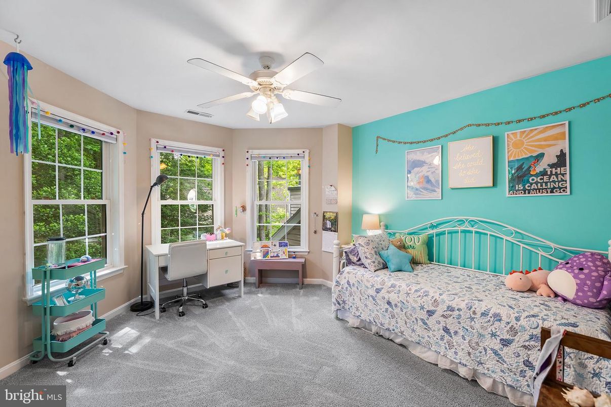 Bedroom, Home Office, Interior