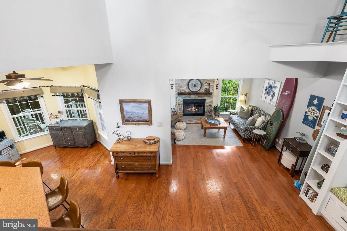Fireplace, Interior, Living room, Wood Texture Flooring