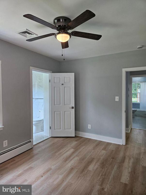 Bathroom, Empty room, Interior, Wood Texture Flooring