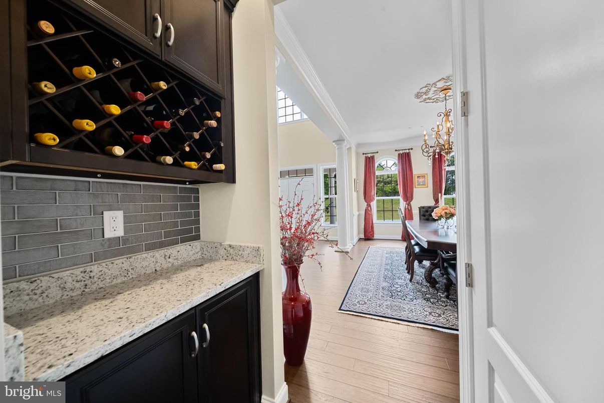 Chandelier, Interior, Wine Storage, Wood Texture Flooring