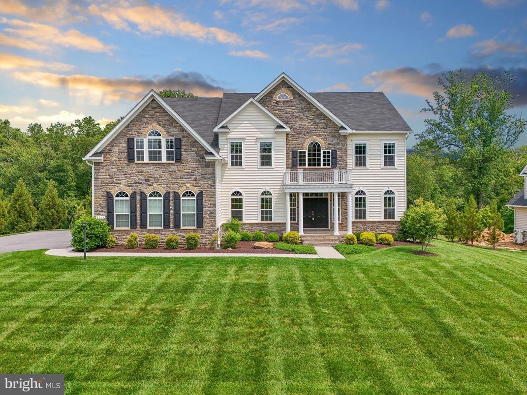 Backyard, Exterior, Facade, Brick Traditional