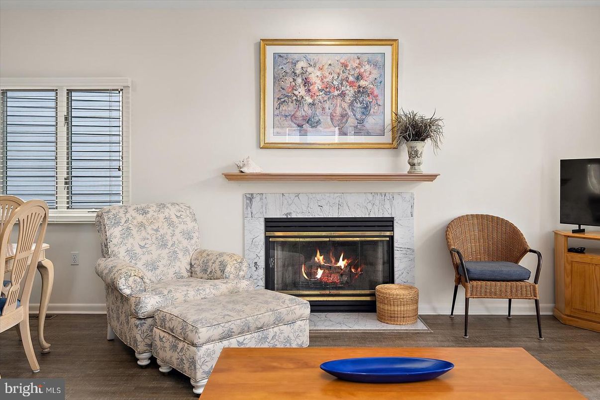 Fireplace, Interior, Wood Texture Flooring