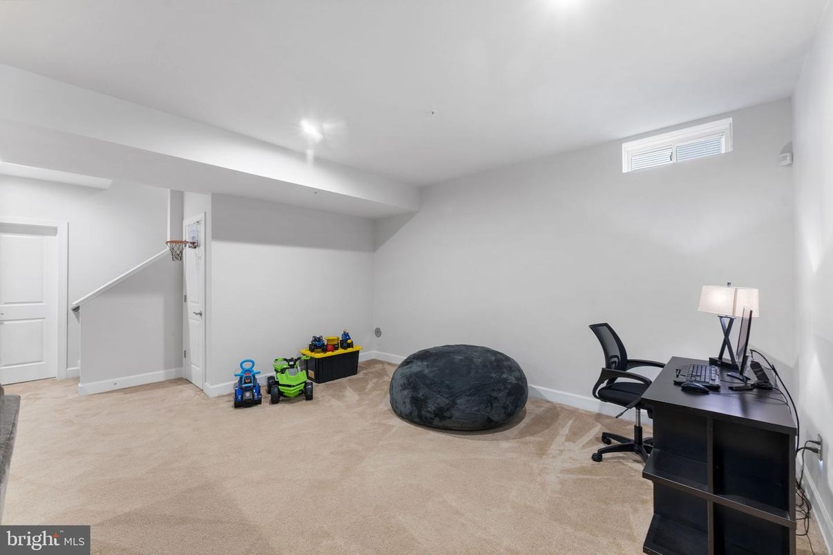 Home Office, Interior, Recessed Lighting