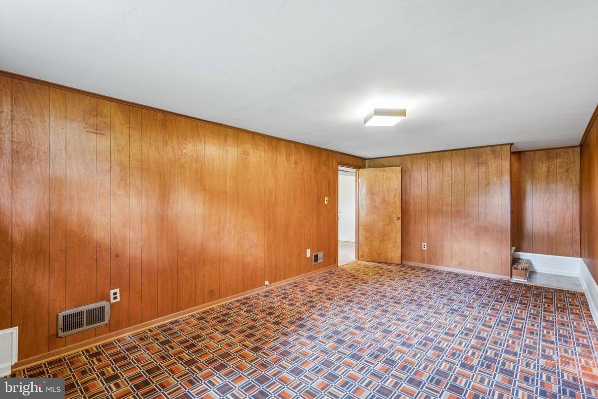 Empty room, Interior, Wooden Walls