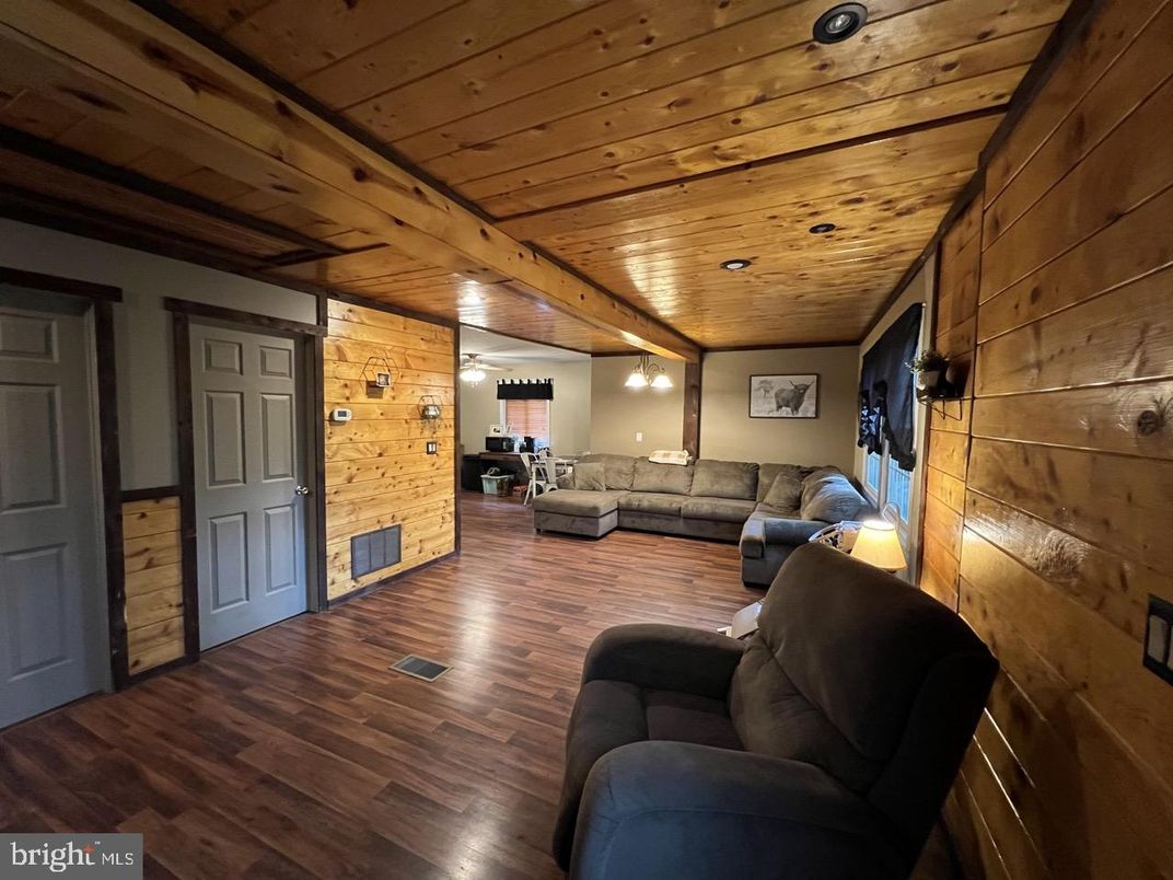 Interior, Living room, Wooden Beams, Wooden Ceilings, Wood Texture Flooring, Wooden Walls