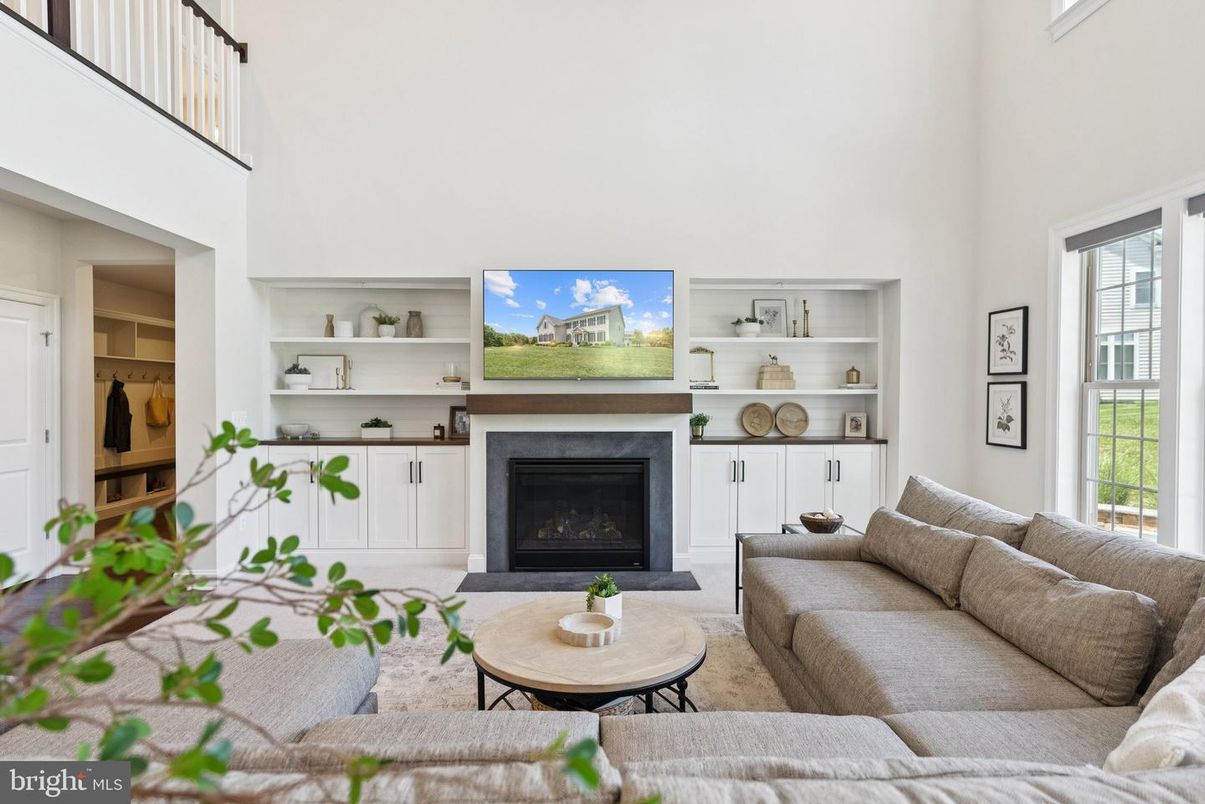 Fireplace, Interior, Living room