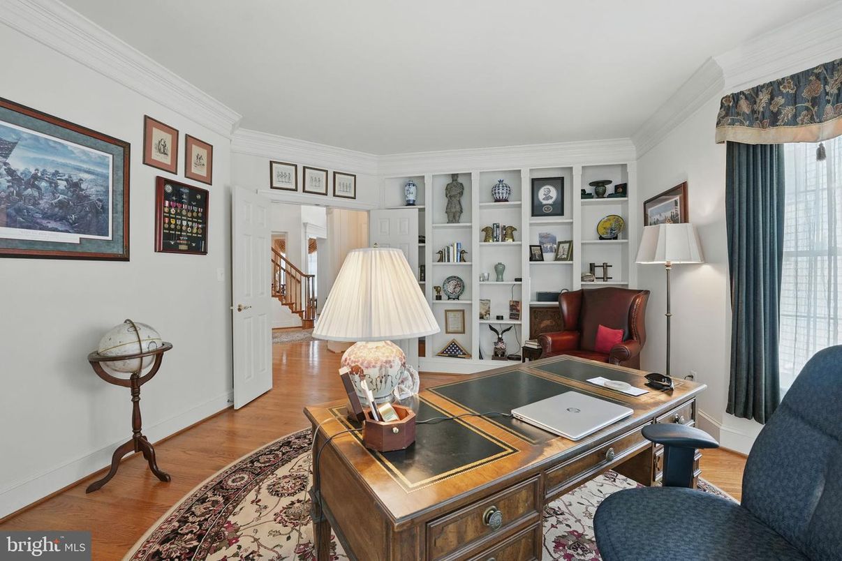 Home Office, Interior, Wood Texture Flooring