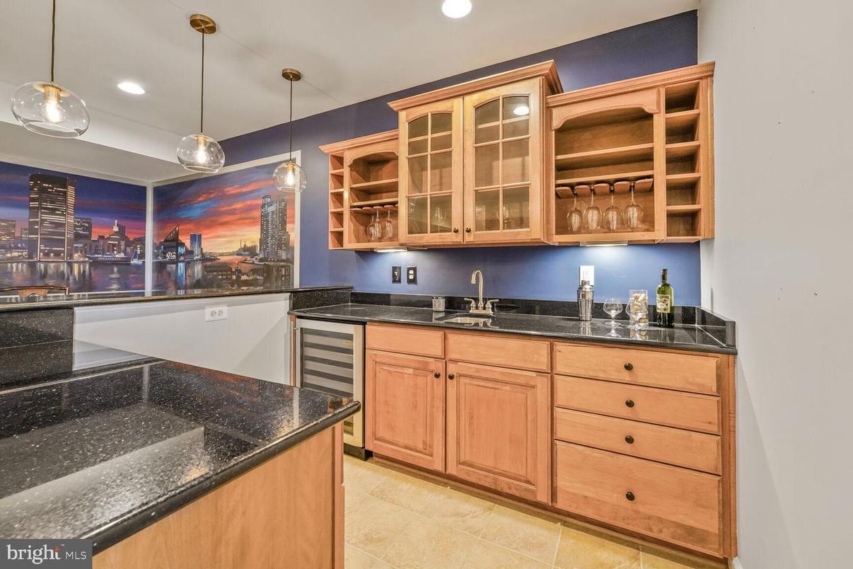 Interior, Kitchen, Pendant Lights, Recessed Lighting