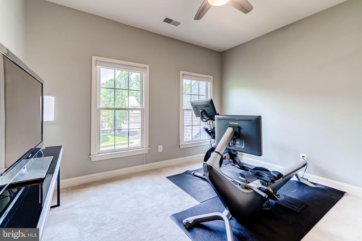 Fitness Equipment, Home Office, Interior