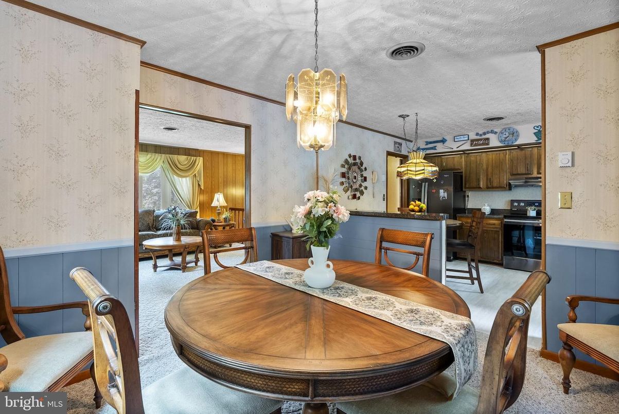 Dining room, Interior, Kitchen, Pendant Lights