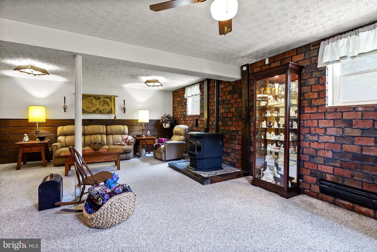 Fireplace, Interior, Living room, Stone Walls