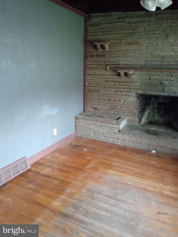 Fireplace, Interior, Stone Walls, Wood Texture Flooring