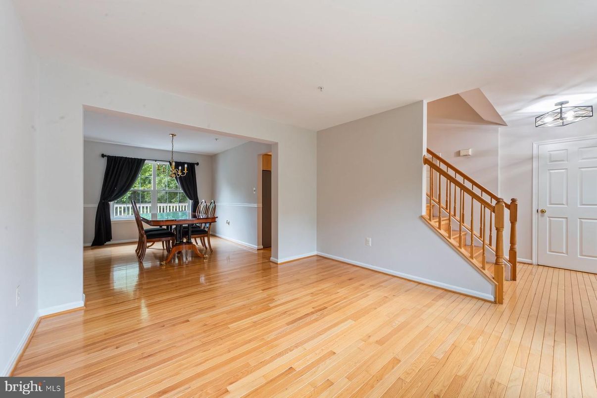 Dining room, Interior, Wood Texture Flooring