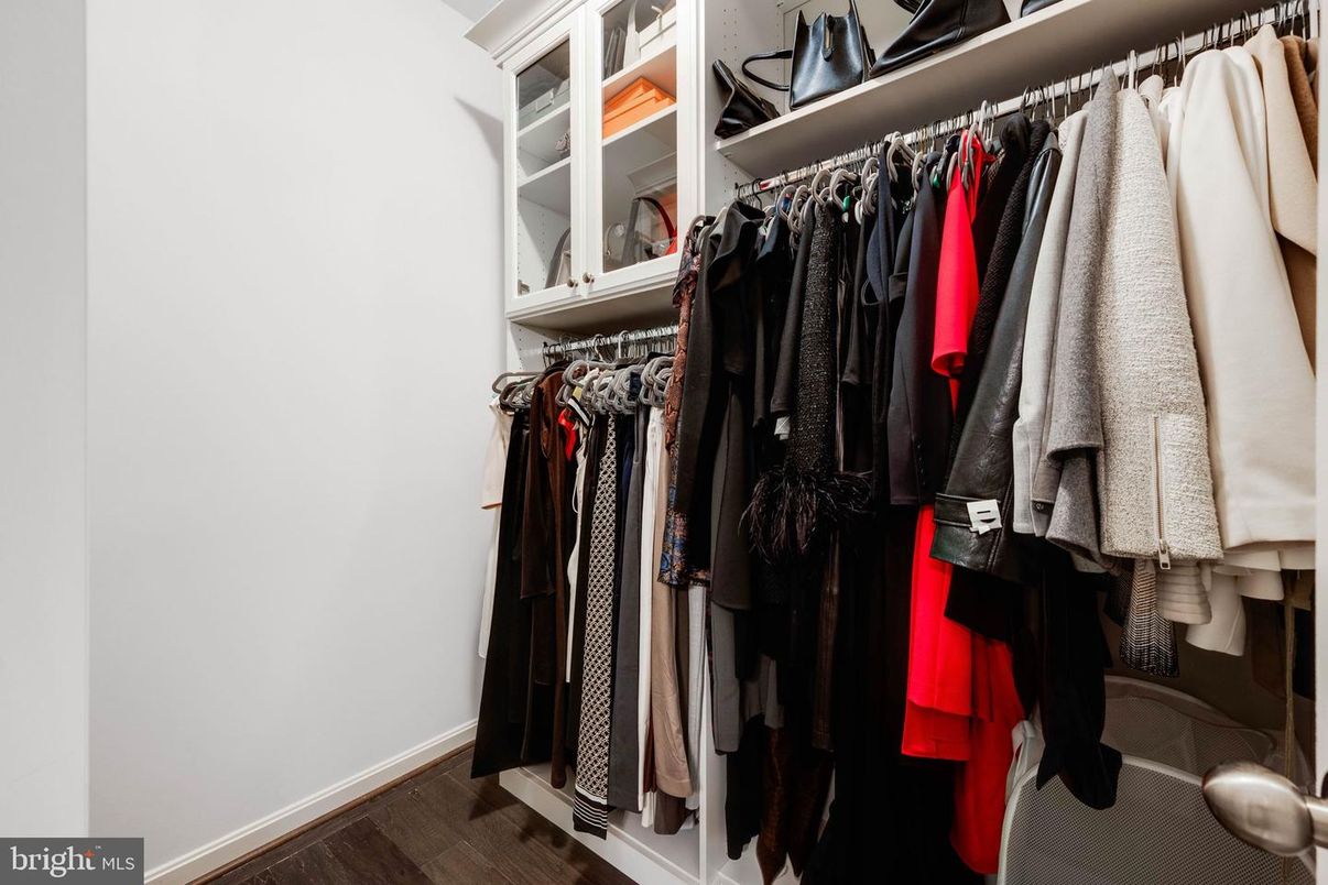 Interior, Walk-in Closets, Wood Texture Flooring