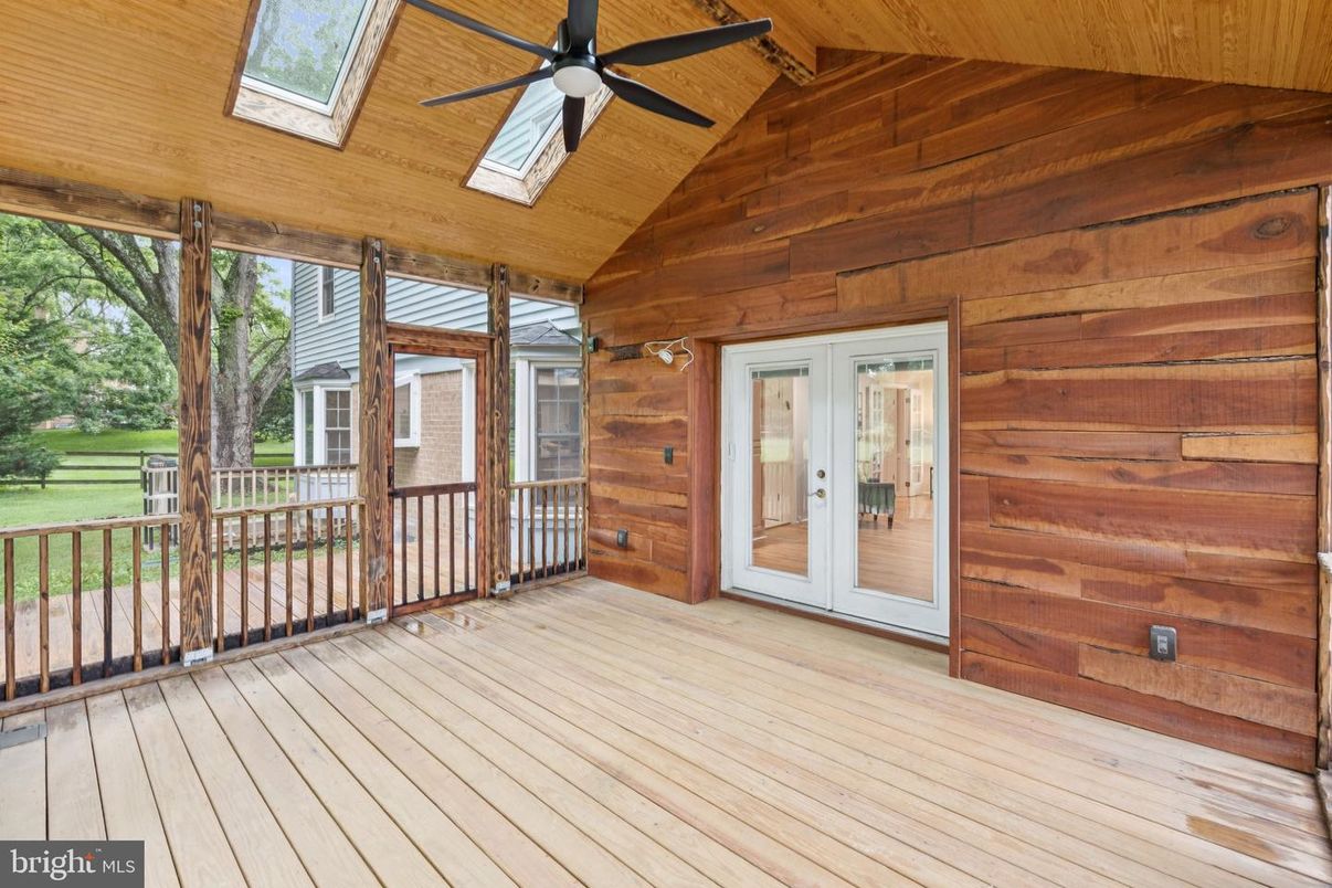 Exterior, Wood Texture Flooring, Wooden Walls