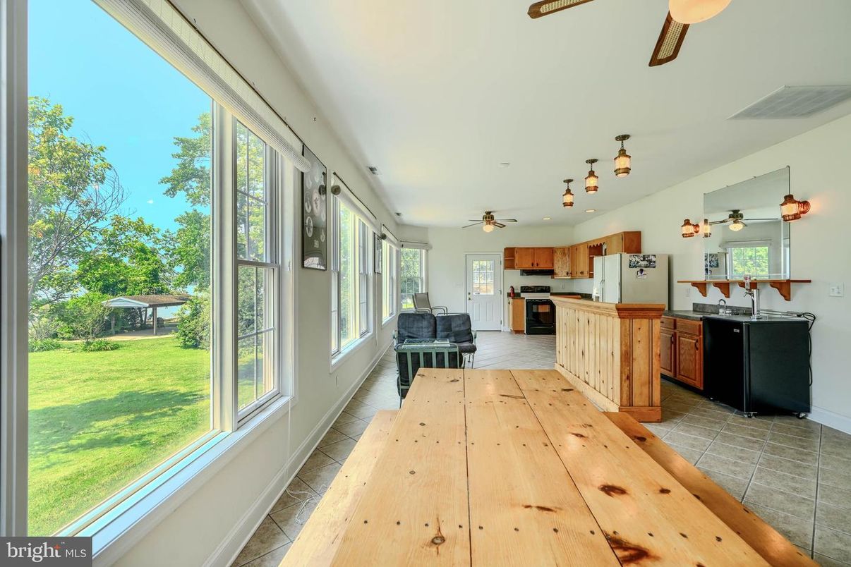 Dining room, Interior, Kitchen