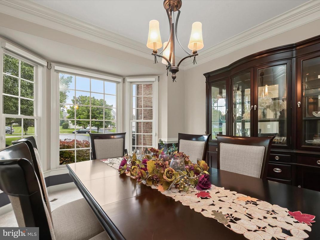 Chandelier, Dining room, Interior