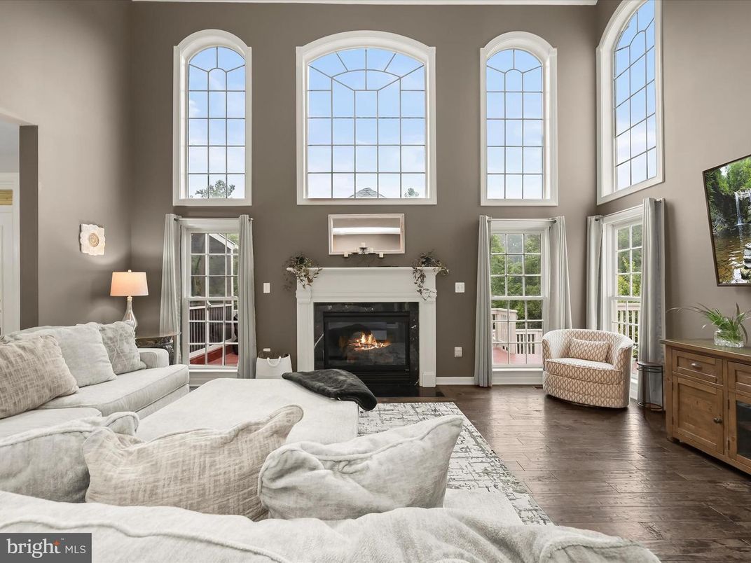 Fireplace, Interior, Living room, Wood Texture Flooring