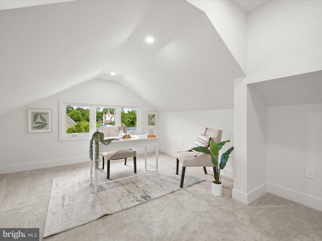 Home Office, Interior, Recessed Lighting
