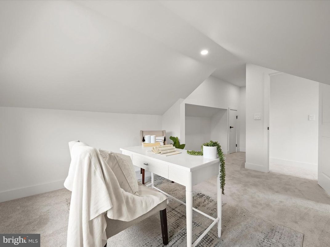 Home Office, Interior, Recessed Lighting