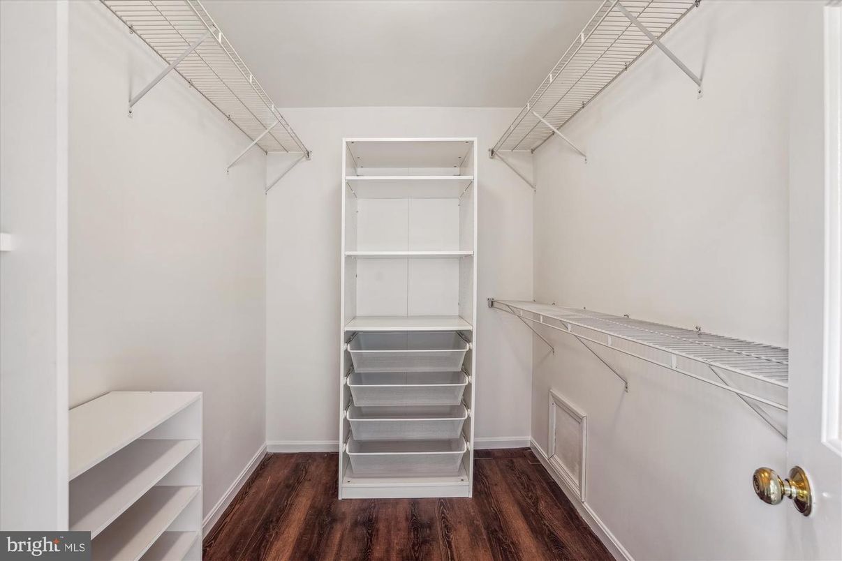 Interior, Walk-in Closets, Wood Texture Flooring