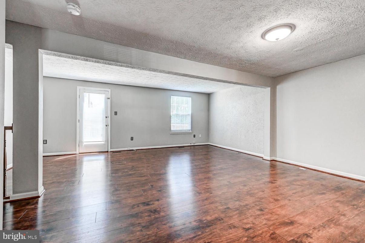 Empty room, Interior, Wood Texture Flooring