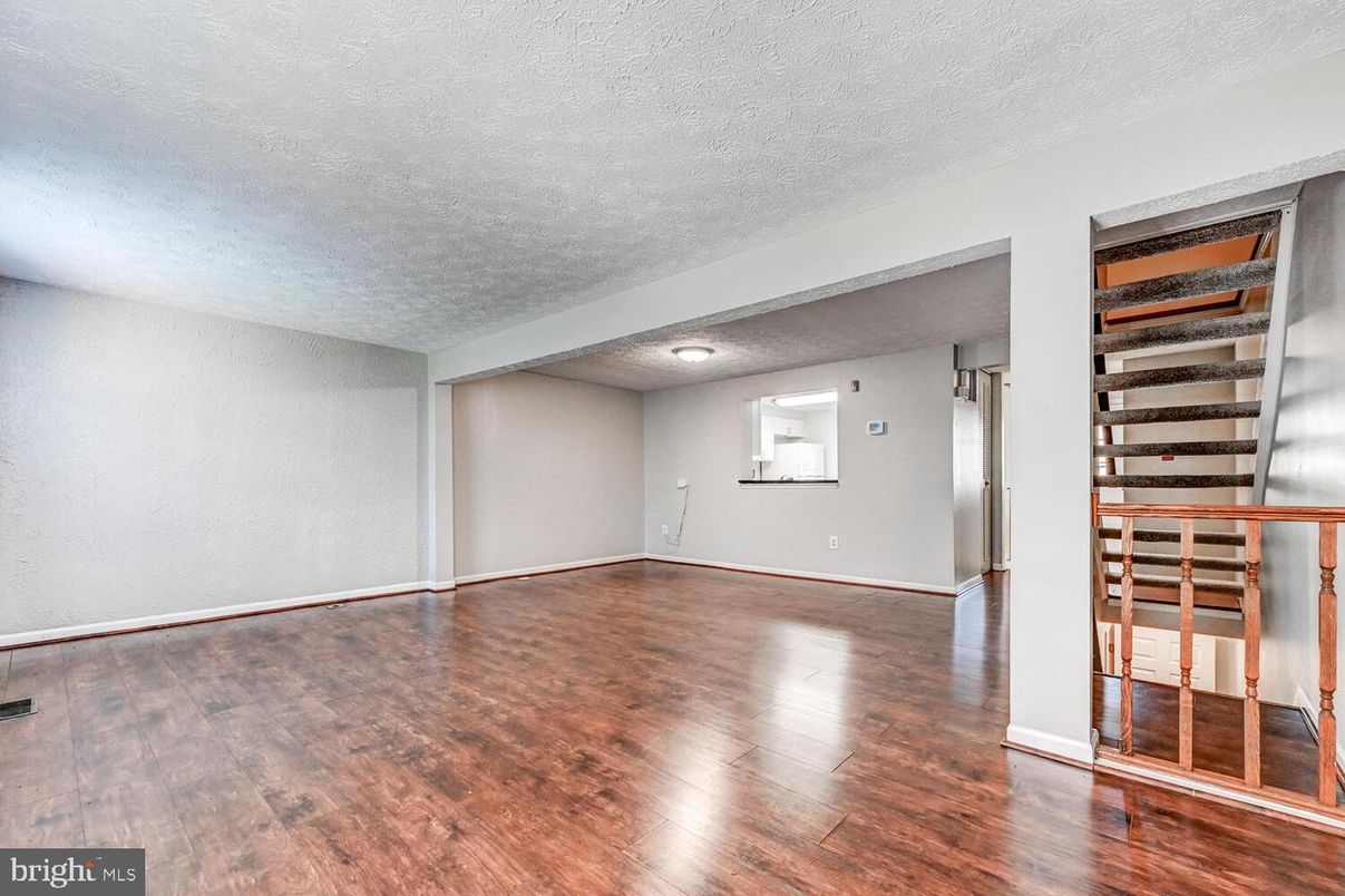 Empty room, Interior, Wood Texture Flooring