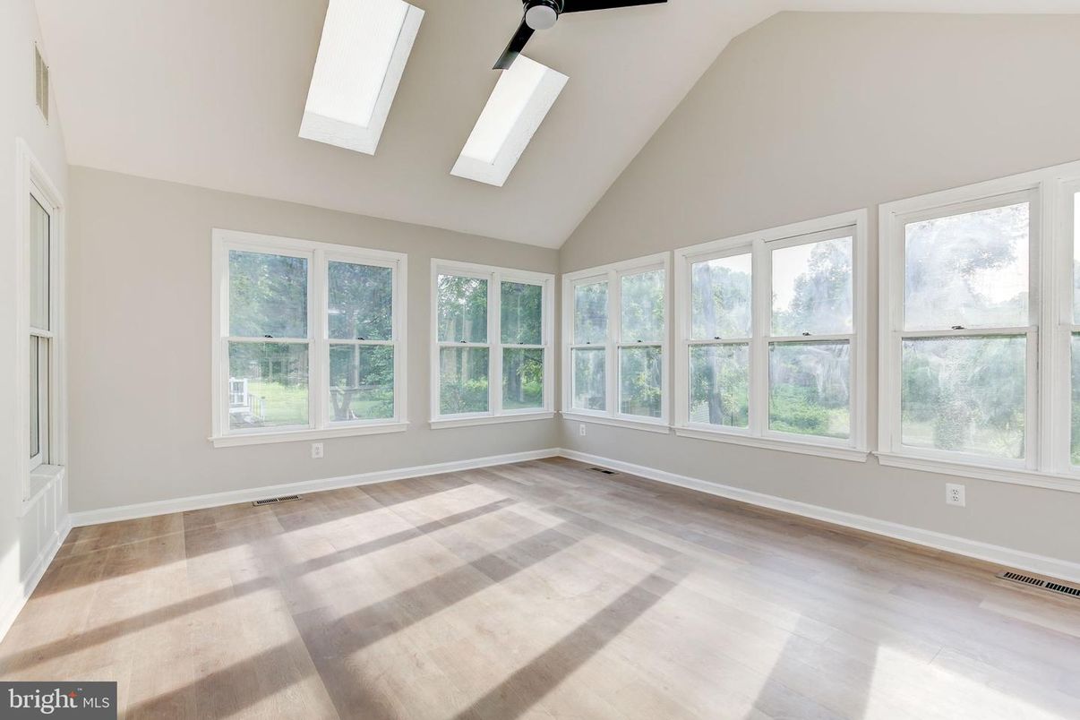 Empty room, Interior, Wood Texture Flooring