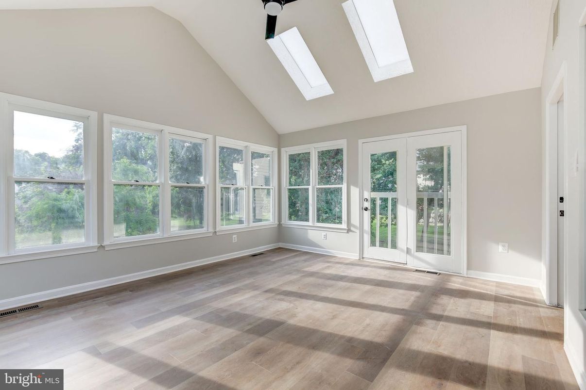 Empty room, Interior, Wood Texture Flooring