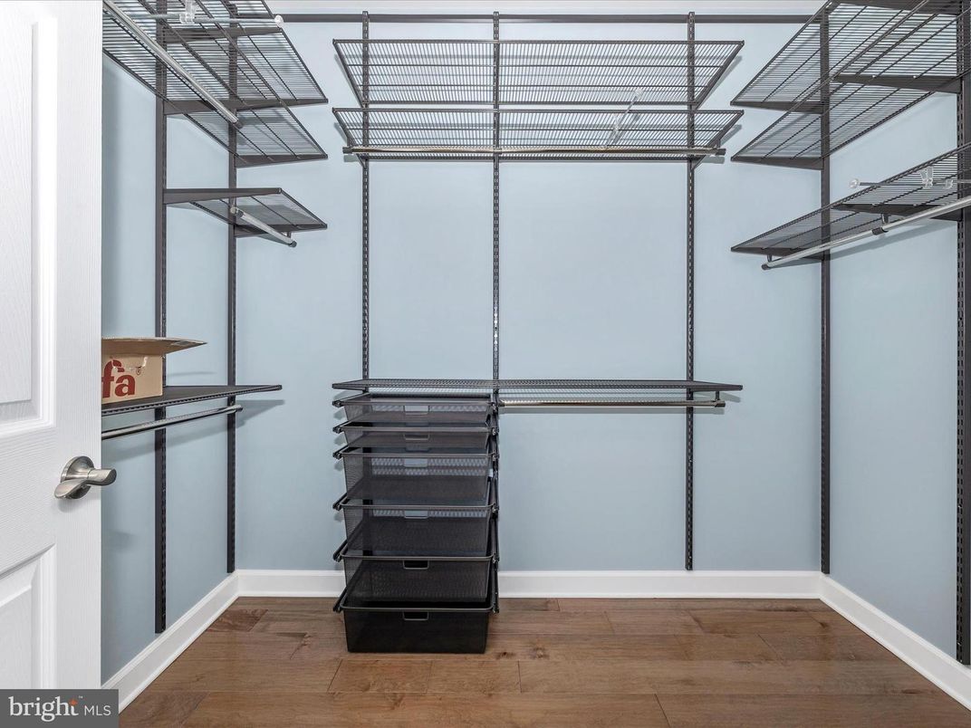 Interior, Walk-in Closets, Wood Texture Flooring