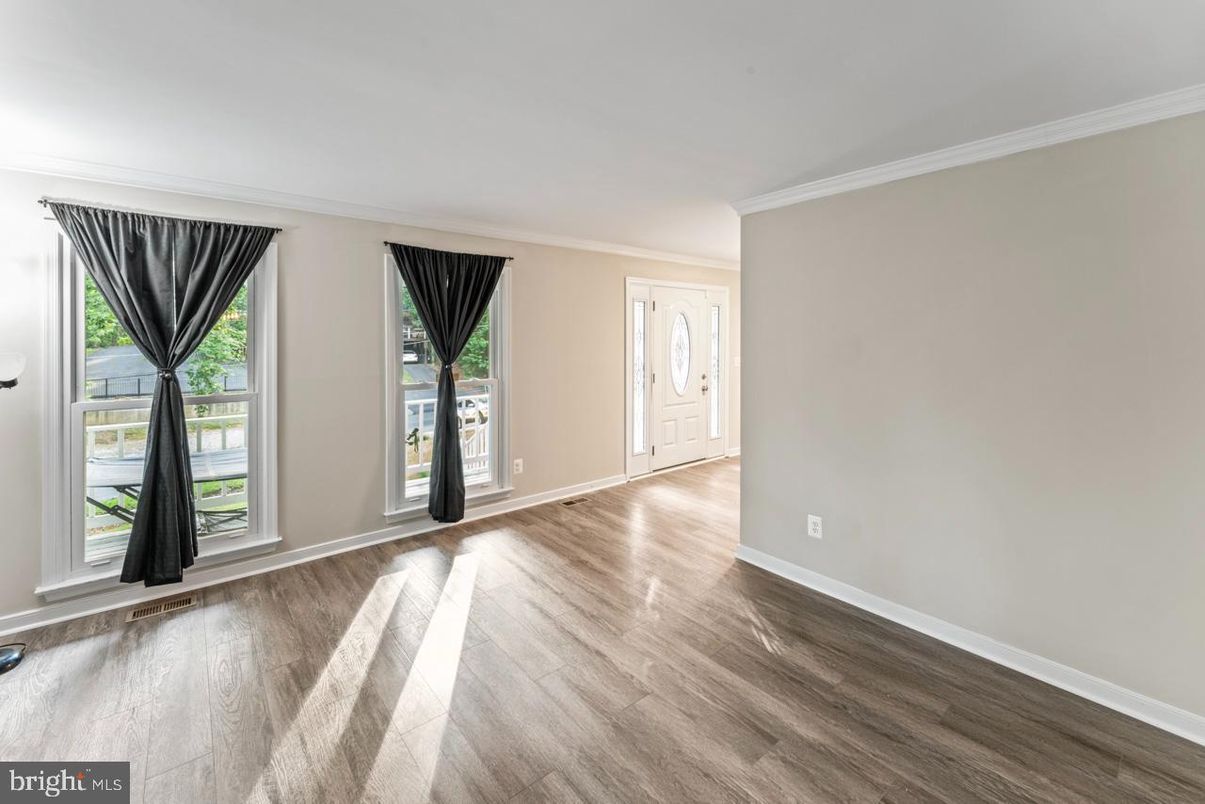 Empty room, Interior, Wood Texture Flooring