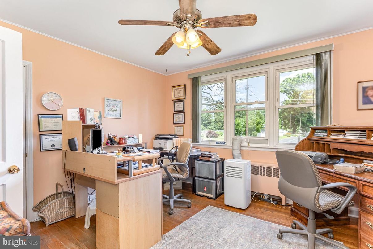 Home Office, Interior, Wood Texture Flooring