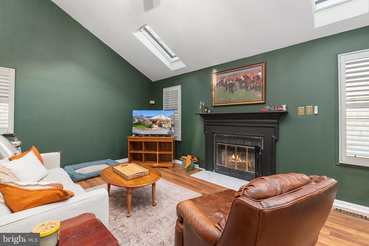 Fireplace, Interior, Living room, Wood Texture Flooring
