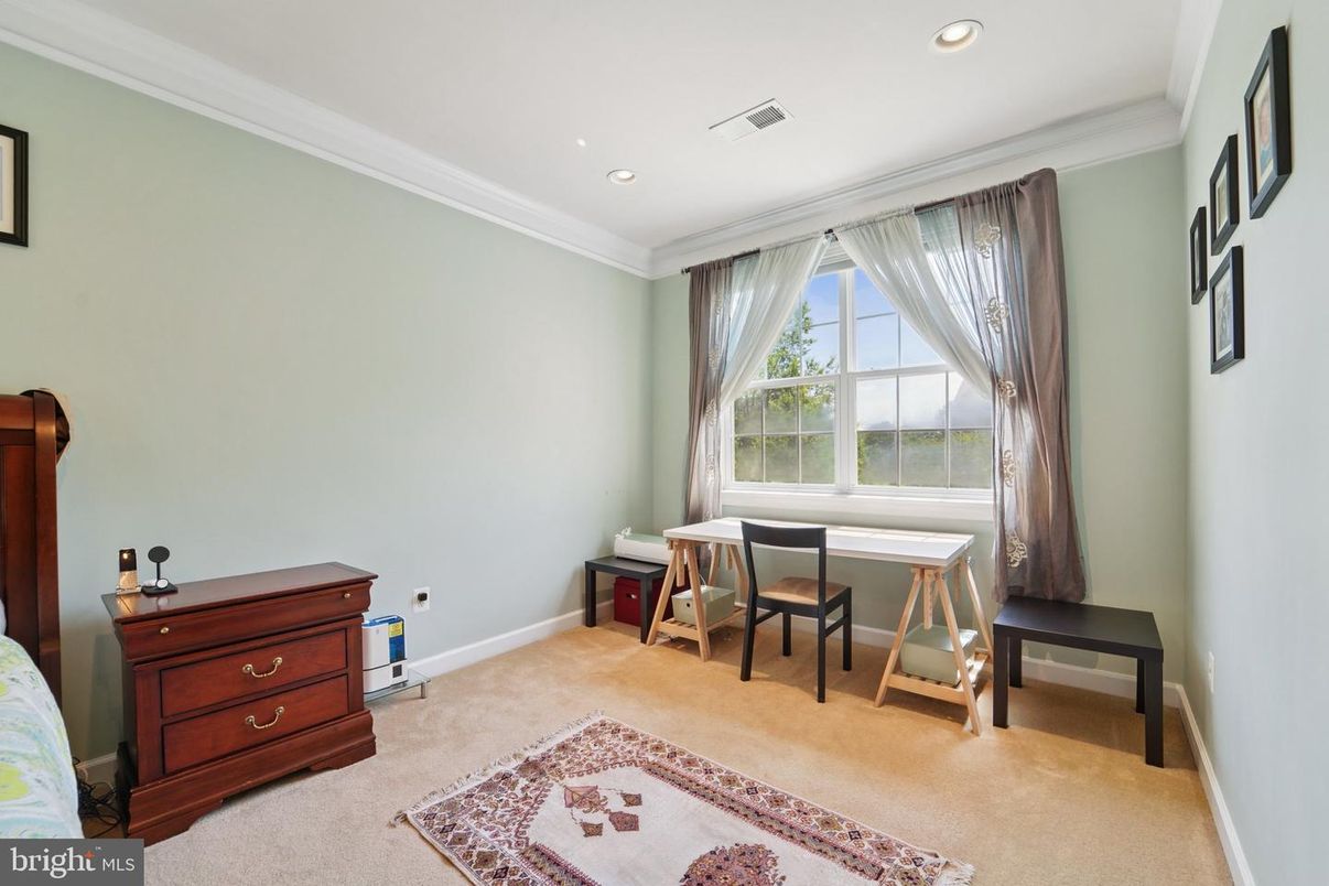 Home Office, Interior, Recessed Lighting