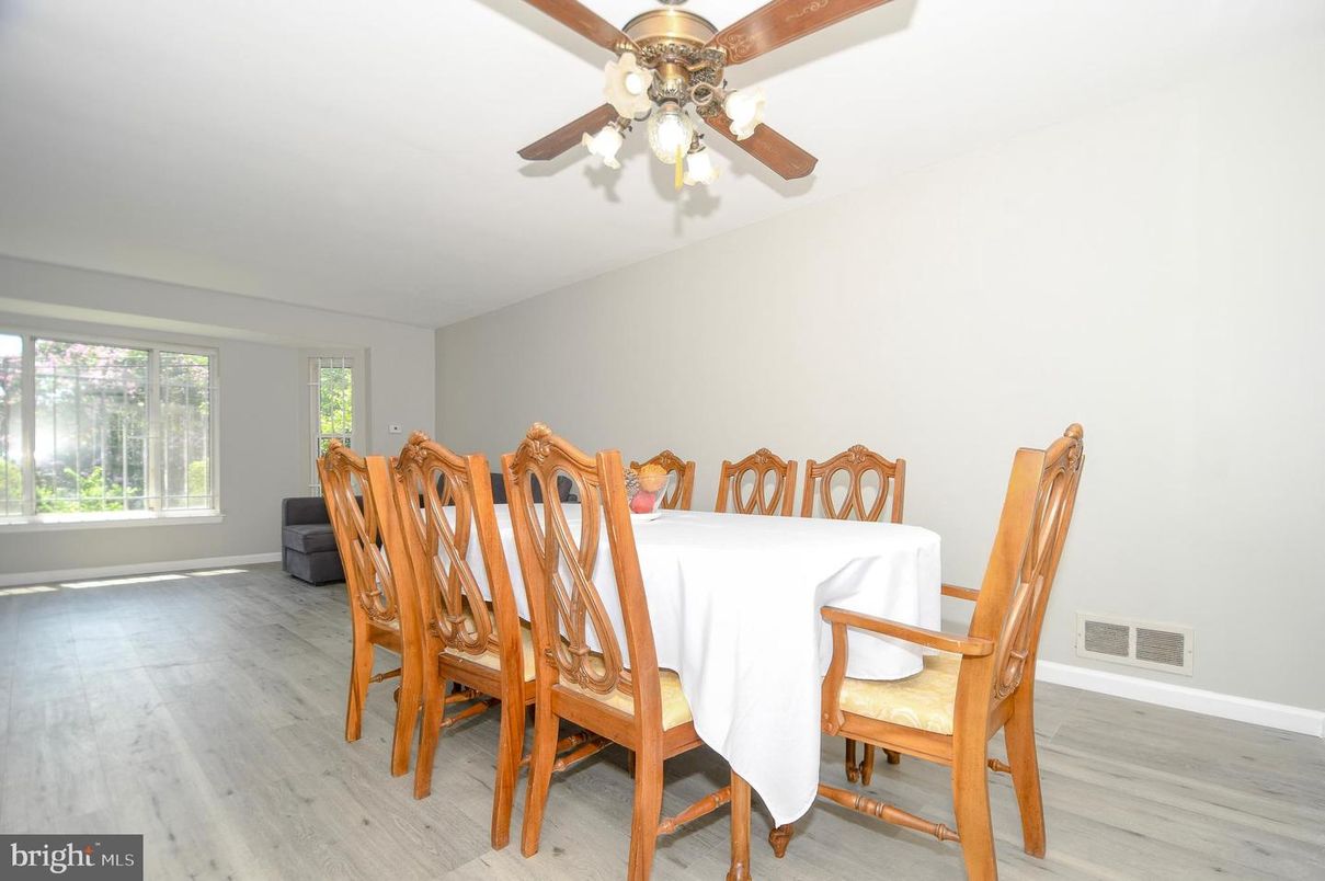 Dining room, Interior, Wood Texture Flooring