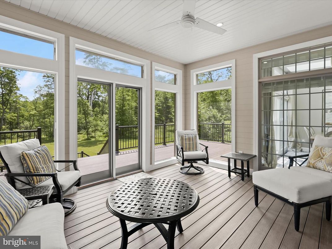 Interior, Sun Room, Wood Texture Flooring
