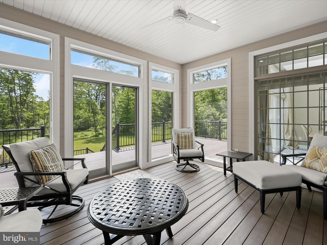 Interior, Sun Room, Wood Texture Flooring