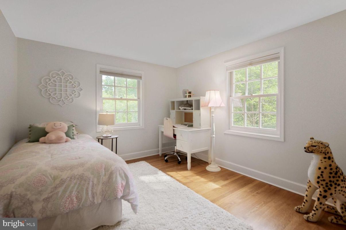 Bedroom, Home Office, Interior, Wood Texture Flooring