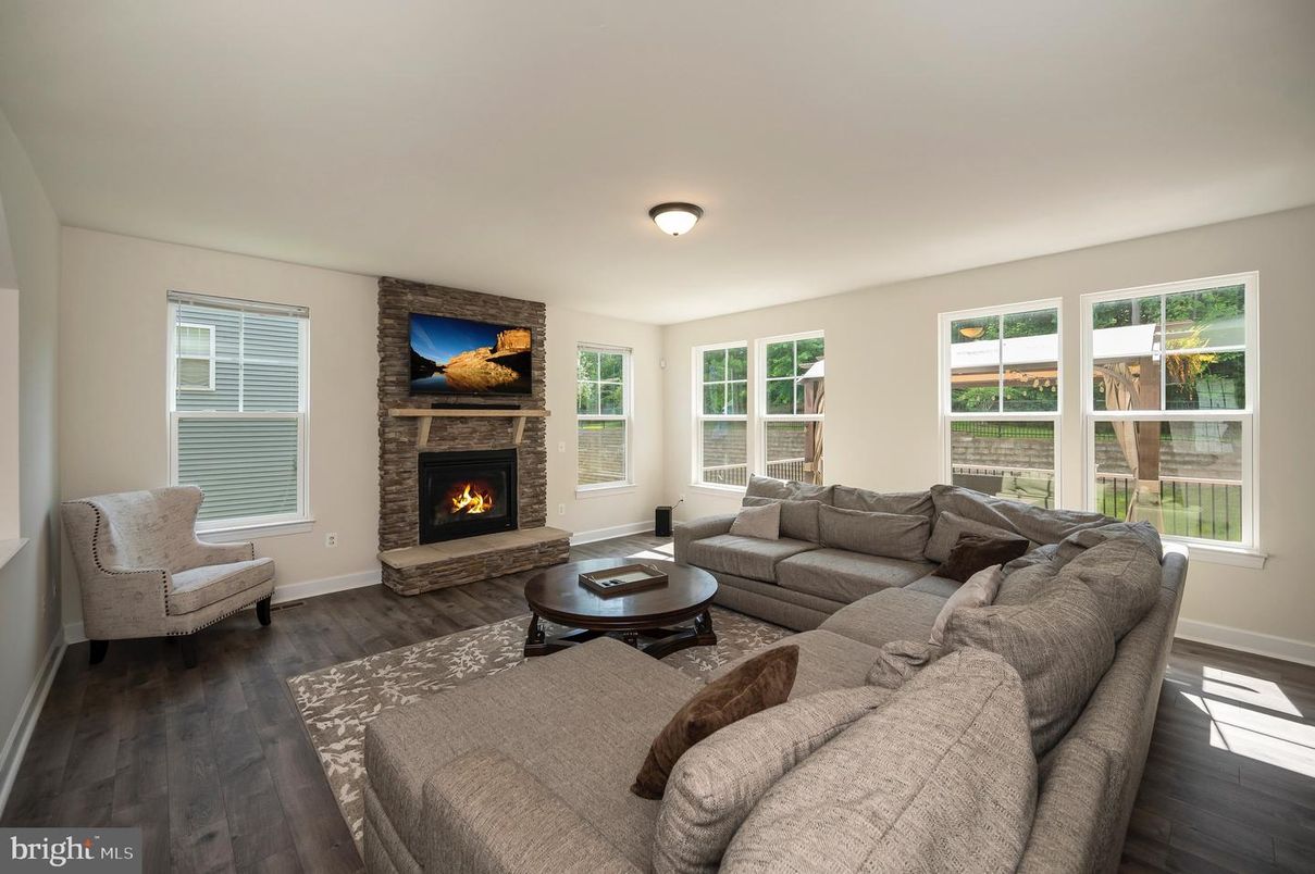 Fireplace, Interior, Living room, Wood Texture Flooring