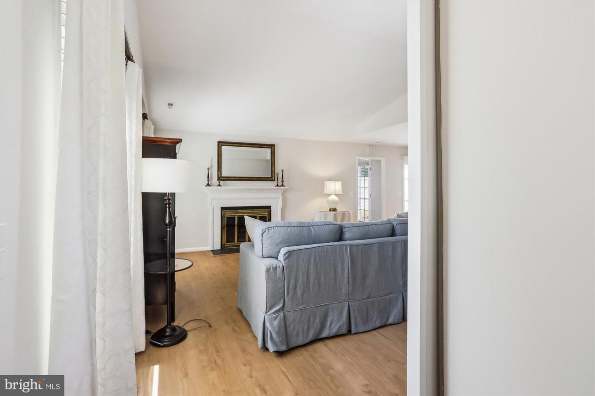 Fireplace, Interior, Wood Texture Flooring