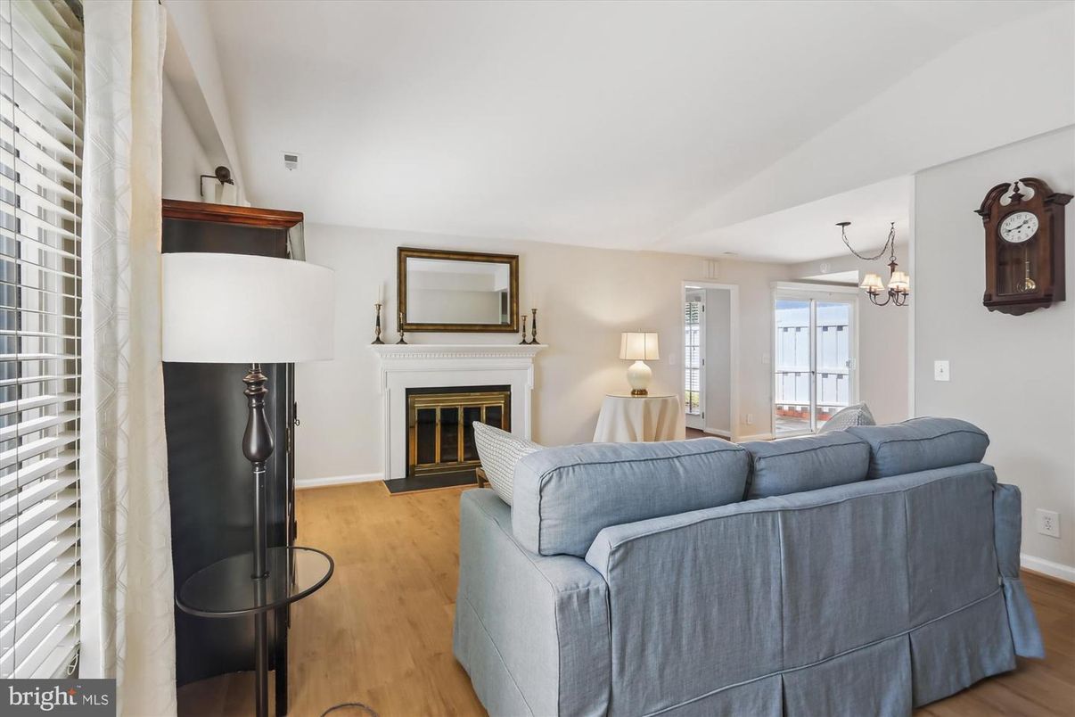 Chandelier, Fireplace, Interior, Wood Texture Flooring