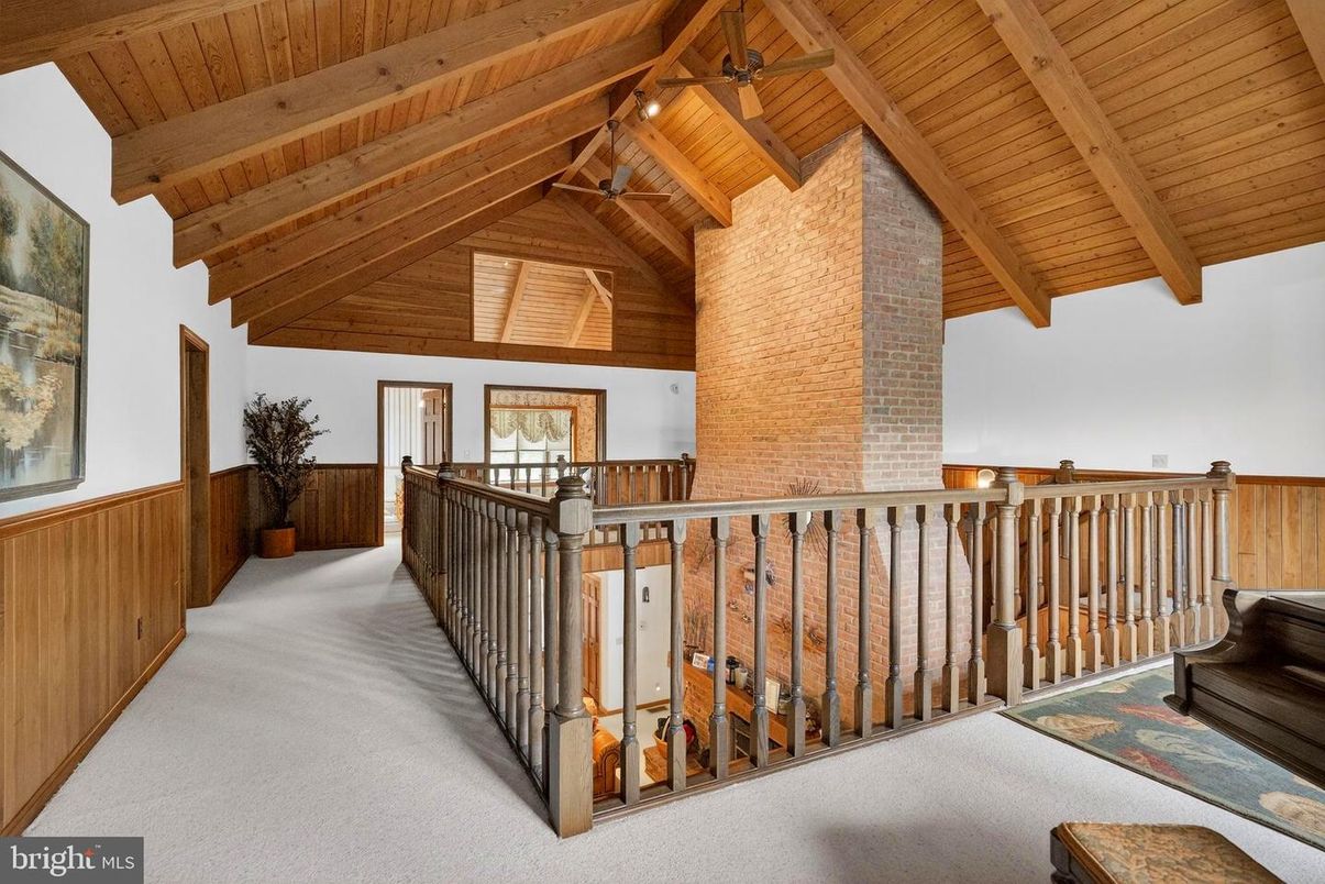 Interior, Stone Walls, Wooden Beams, Wooden Ceilings