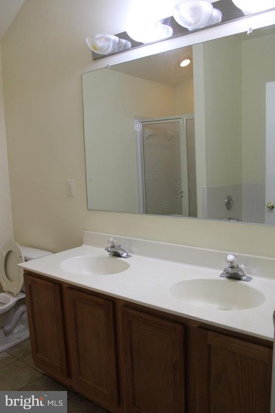 Bathroom, Dual Sink Vanities, Glass Shower, Interior