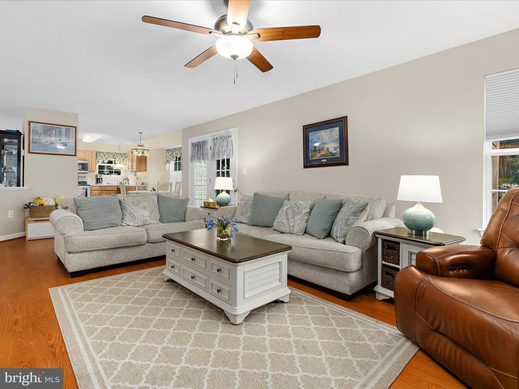 Interior, Kitchen, Living room, Pendant Lights, Stainless Steel Appliances, Wood Texture Flooring