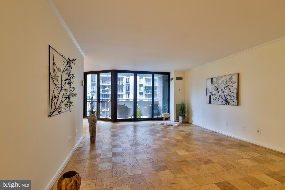 Empty room, Interior, Wood Texture Flooring